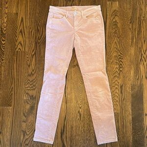 Ann Taylor Loft mauve pink corduroy pants